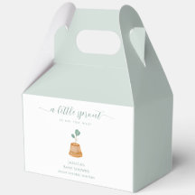 Baby Shower Jardin Petite Pousse Bohème Minimalist
