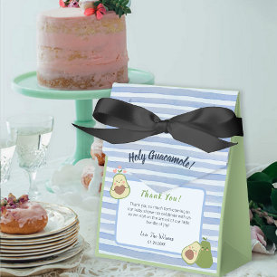 Ballotins Baby shower jumeaux neutre genre de l'Avocado