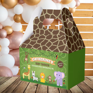 Ballotins Baby shower Jungle Safari