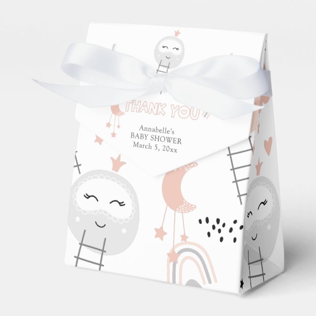 Ballotins Baby shower Merci Pathway to the Moon (Verso)