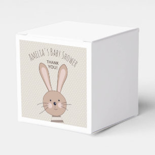Ballotins Baby shower mignon de coutume de lapin et de