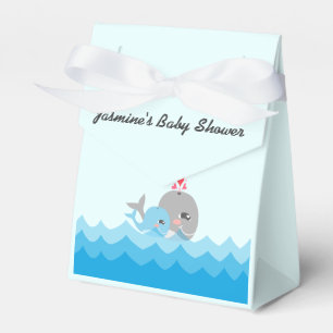 Ballotins Baby shower mignon de garçon de baleine