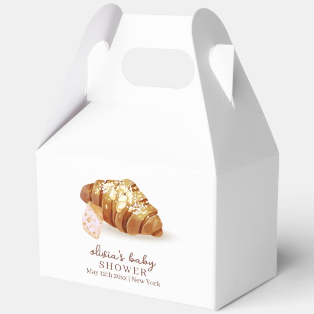 Ballotins Baby shower moderne Paris Bakery Pâtisserie Croiss (Verso)