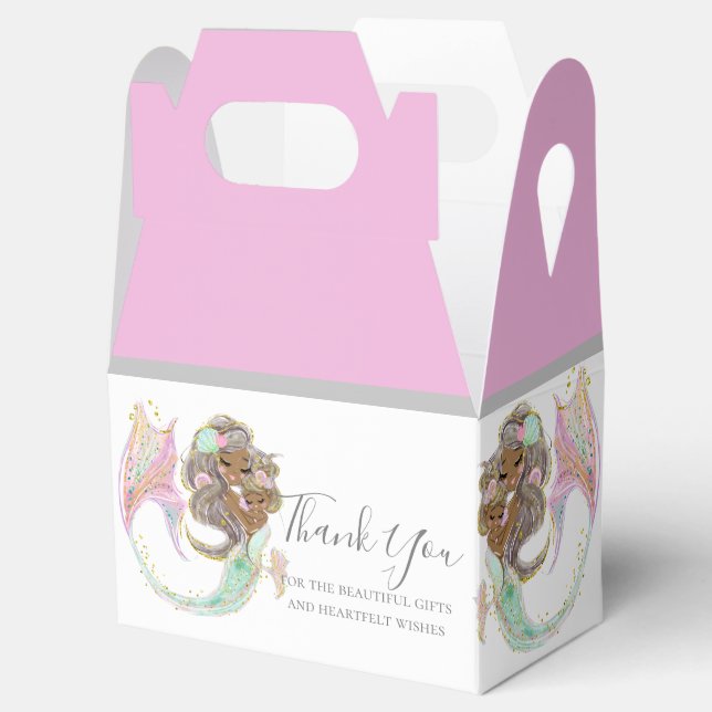 Ballotins BABY SHOWER nautique MERMAIDS (Ouvert)