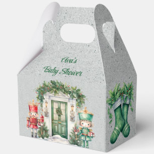 Ballotins Baby shower Nutcracker rouge et vert
