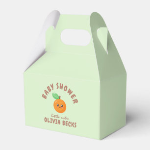 Ballotins Baby shower orange de Little Cutie