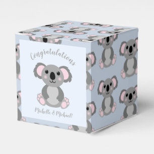 Ballotins Baby shower Ours de Koala bleu