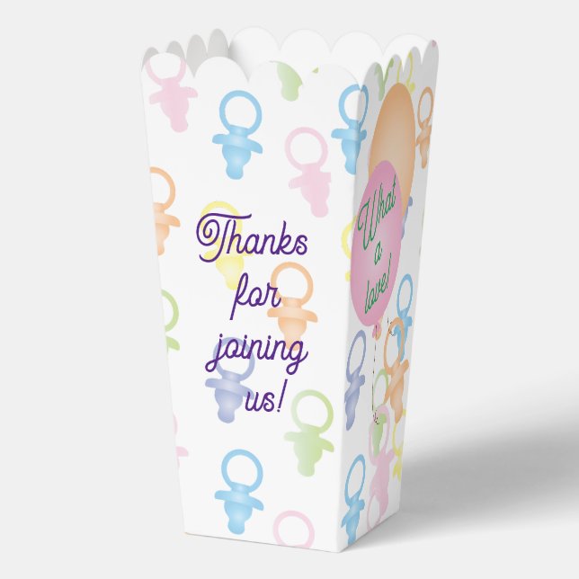 Ballotins Baby shower Paci Bunny (Recto)