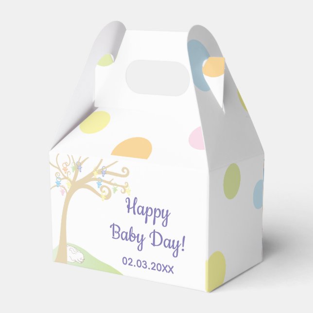 Ballotins Baby shower Paci Bunny Gable Ballotin (Arrière)