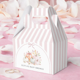 Ballotins Baby Shower Petit Citrouille Rose