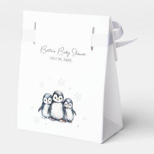 Ballotins Baby shower Pingouin mignon