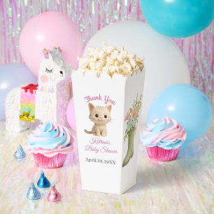 Ballotins Baby shower Purr-fect bébé fille chaton