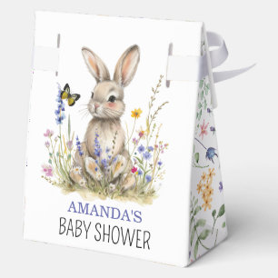 Ballotins Baby shower Quelques fleurs sauvages lapins