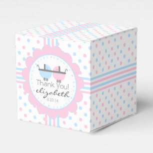 Ballotins Baby shower rose et bleu