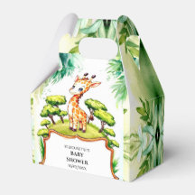 Baby shower simple Safari Giraffe
