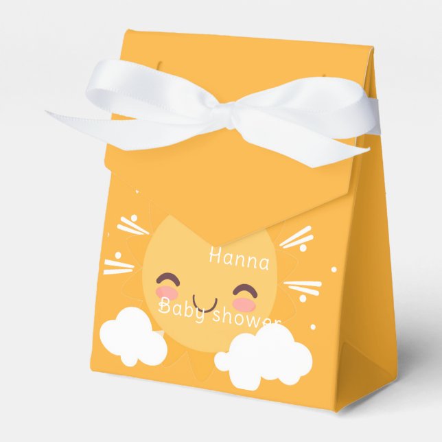 Ballotins Baby shower solaire (Verso)