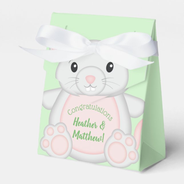Ballotins Baby shower souris (Verso)