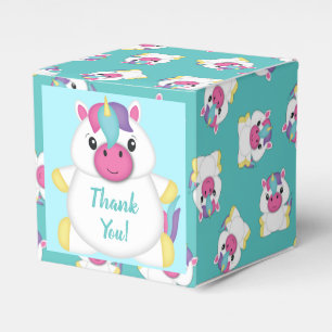 Ballotins Baby shower Unicorn Turquoise