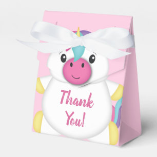 Ballotins Baby shower Unicorne rose