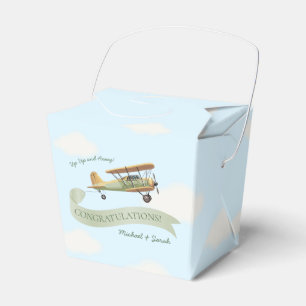 Ballotins Baby shower Vintage de l'avion