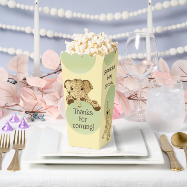 Ballotins Baby showers éléphants (Mariage)