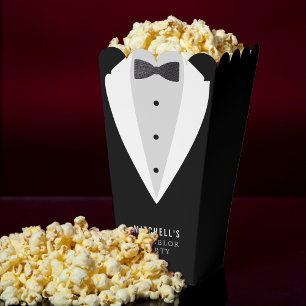 Ballotins Bachelor Party Black Costume & Bowtie