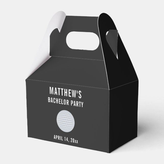 Ballotins Bachelor Party Golf Ball Mariage (Verso)
