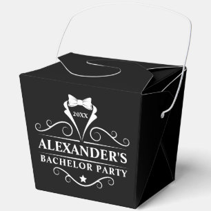 Ballotins Bachelor Party Tuxedo Cravate Black Takeout