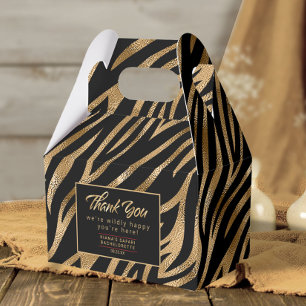 Ballotins Bachelorette Zebra Black Gold ID1151