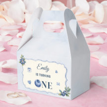 Baie Premier Mignon 1er Anniversaire Fille Bleuet