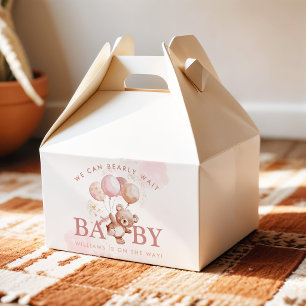 Ballotins BAILEY Ourson Rose à peine attendre Ourson Baby Sh