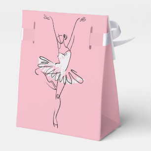 Ballotins Ballerina nom personnalisé et ballotin couleur