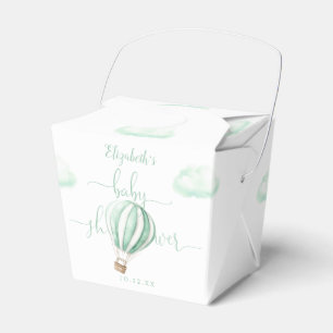 Ballotins Ballons à air chaud doux Baby shower neutre genre