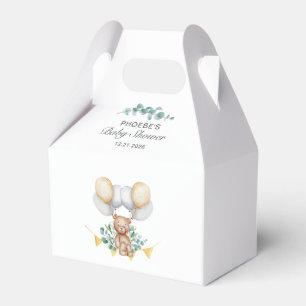 Ballotins Ballons d'ours mignons et Baby shower de garçon Eu