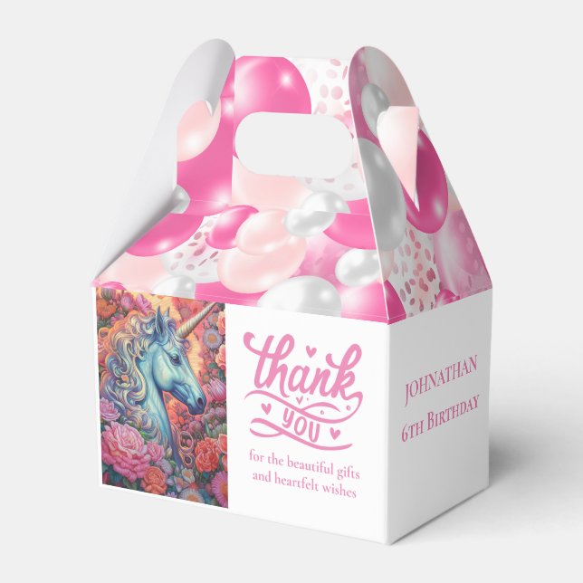 BALLOTINS BALLONS UNICORNES MAGIQUES (Verso)