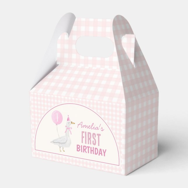 Ballotins Balloon Goose Silly Rose fille Anniversaire (Verso)