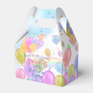 Ballotins Balloon Pastel Balloons de fête d'anniversaire