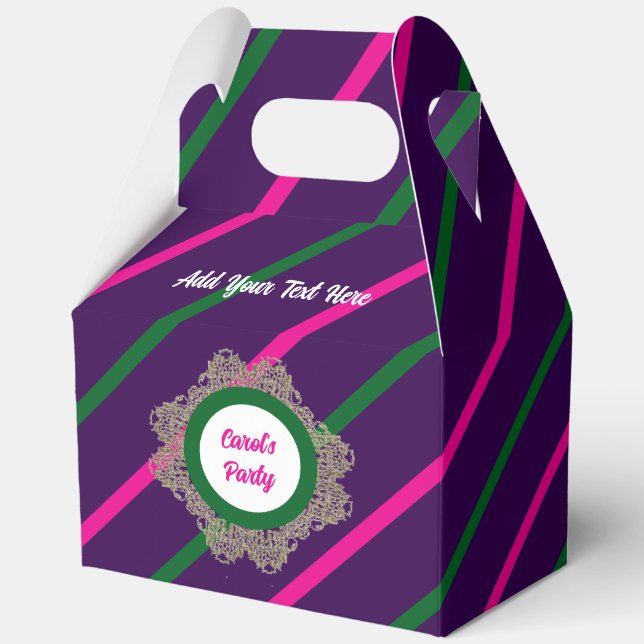 Ballotins Ballotin 5 Purple(Pink Green) RFPMDesigns ©️ 2024 (Recto)