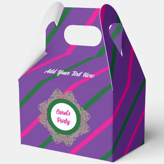 Ballotins Ballotin 5 Violet(vert rose) RFPMDesigns ©️ 2024 (Recto)