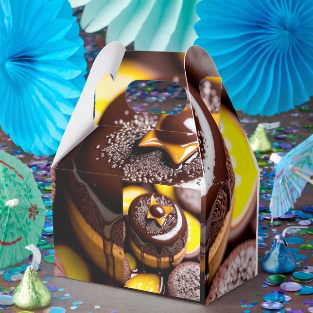 Ballotins Ballotin à thème chocolat et caramel (Fête)