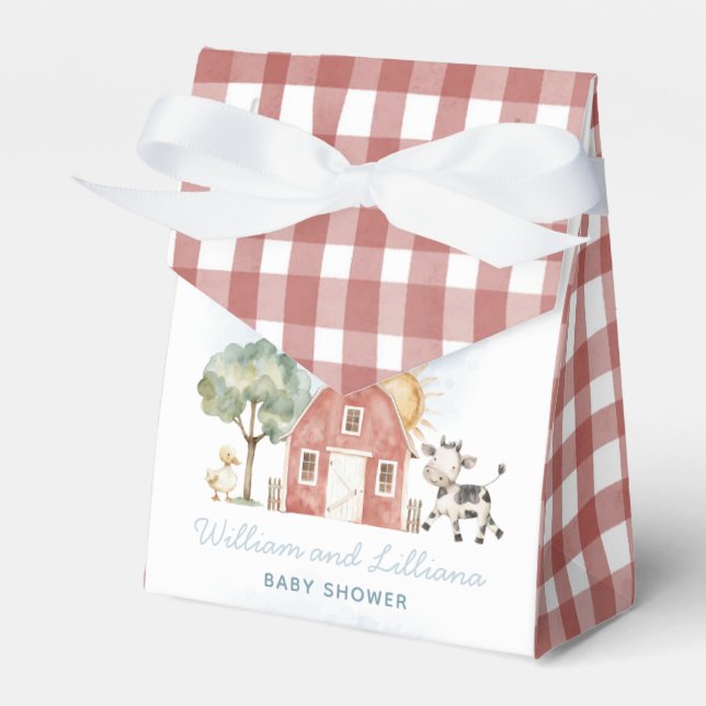 Ballotins Ballotin Baby shower agricole (Verso)