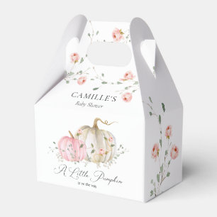 Ballotins Ballotin Baby shower Citrouille rose