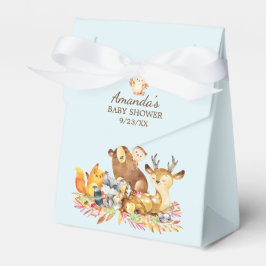Ballotins Ballotin Baby shower des animaux de bois