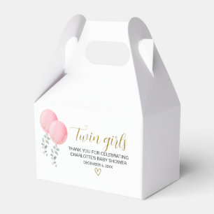 Ballotins Ballotin Baby shower Twin Girls