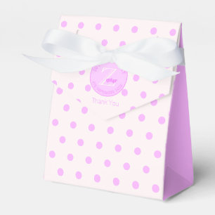 Ballotins Ballotin blanc rose Pois clair