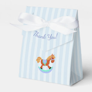Ballotins Ballotin bleu de sucrerie de baby shower de Merci