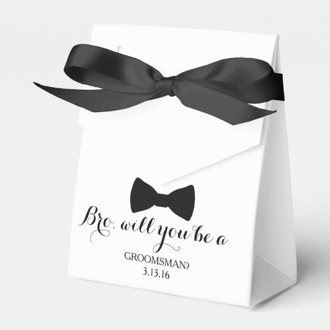 Ballotins Ballotin - Bro, Groomsman|Meilleur homme (Verso)