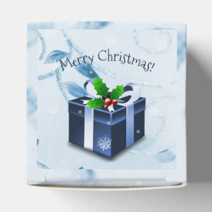 Ballotins Ballotin cadeau de Noël bleu
