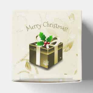 Ballotins Ballotin cadeau de Noël Gold