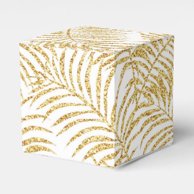 Ballotins Ballotin cadeau Gold Palm (Verso)